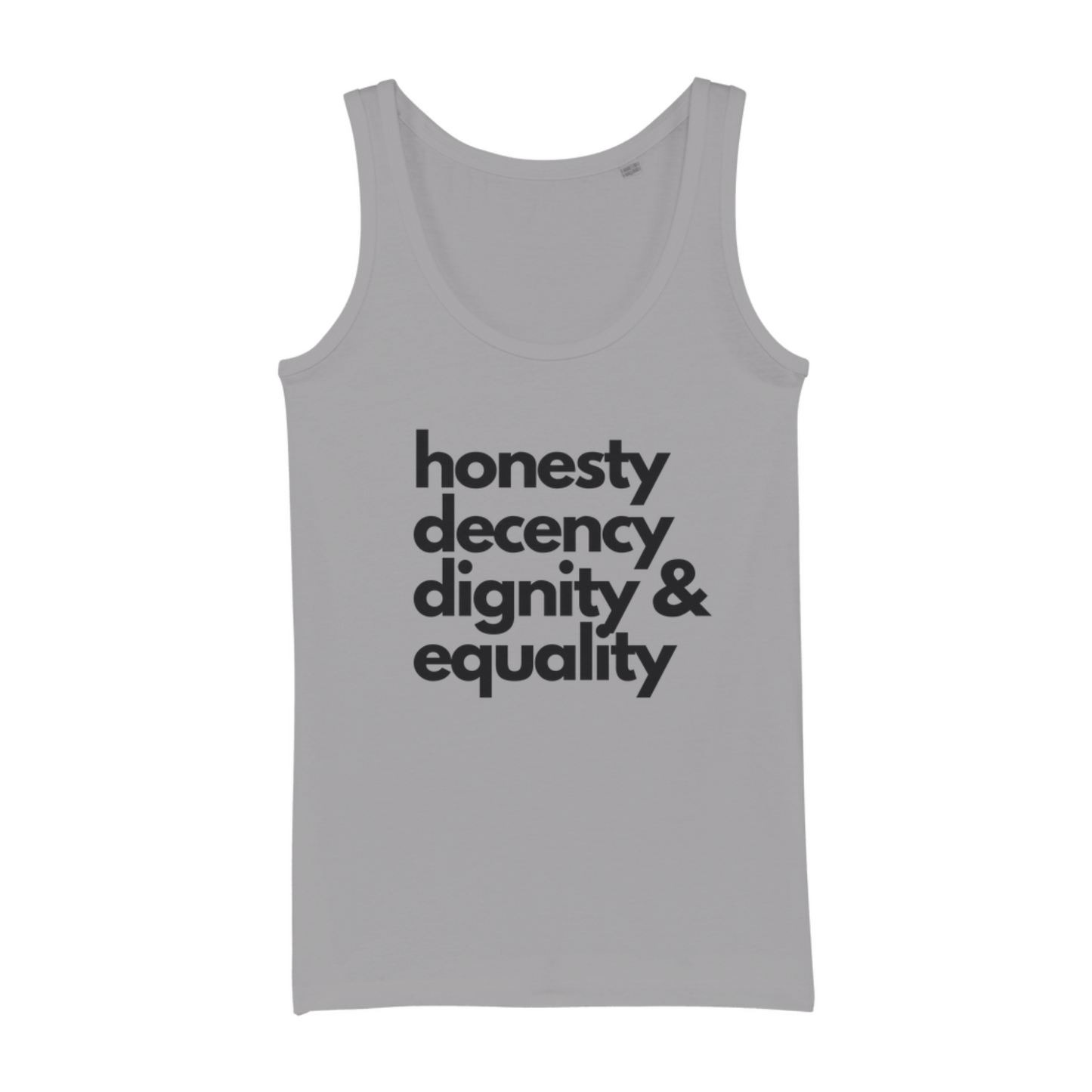 Values of Democracy Organic Cotton Tank Top