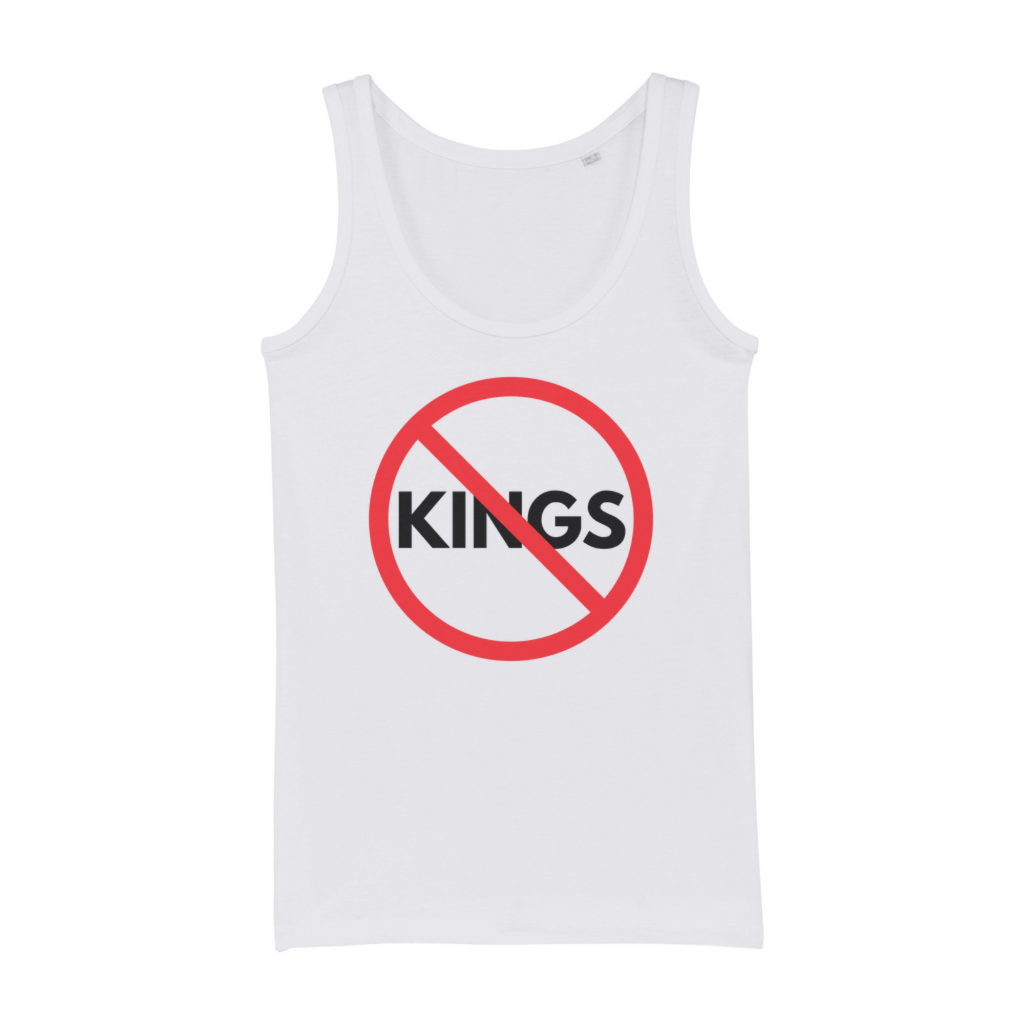 'NO to Kings' Organic Cotton Tank