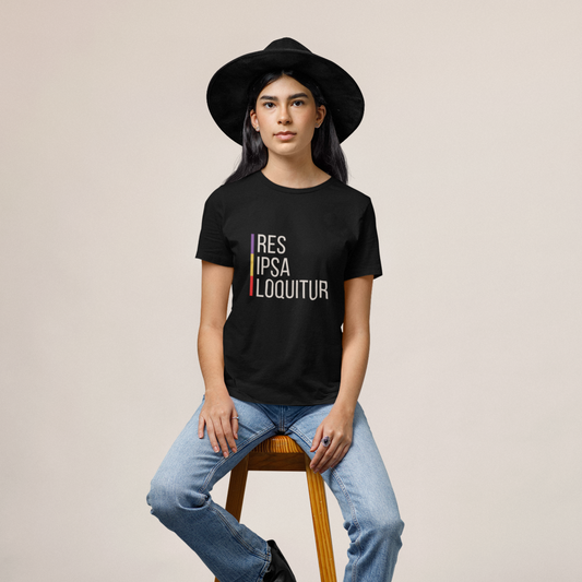 Res Ipsa Loquitur Organic Cotton Unisex Crewneck T-shirt - Cloth Politica