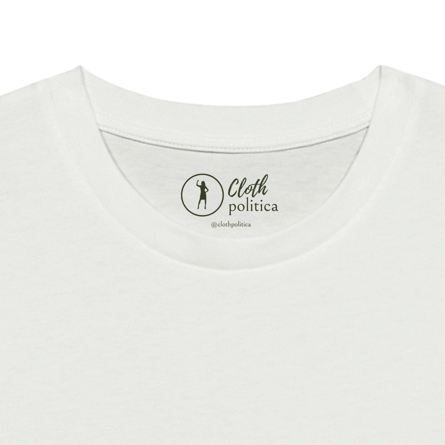 Stare Decisis Organic Cotton T-shirt Inner Label Cloth Politica