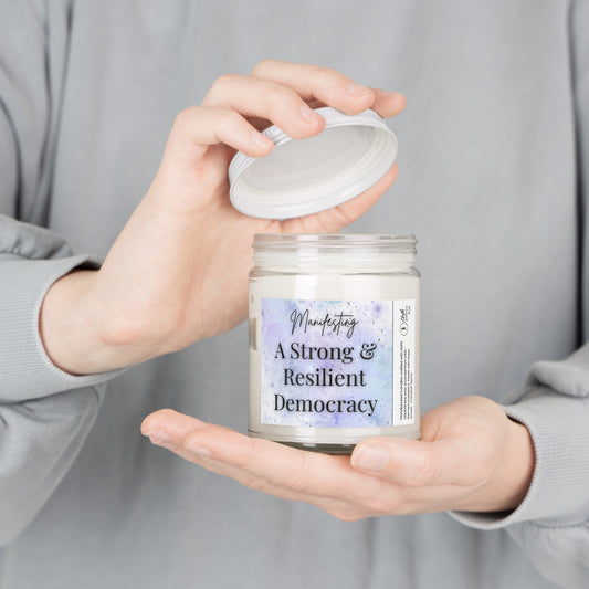 Manifesting Democracy Soy Wax Candle
