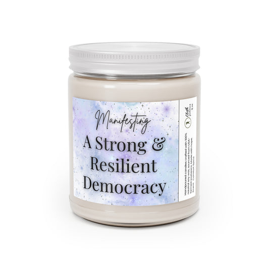 Manifesting Democracy Soy Wax Candle