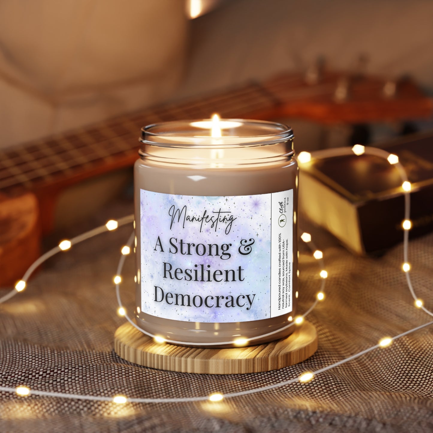 Manifesting Democracy Soy Wax Candle