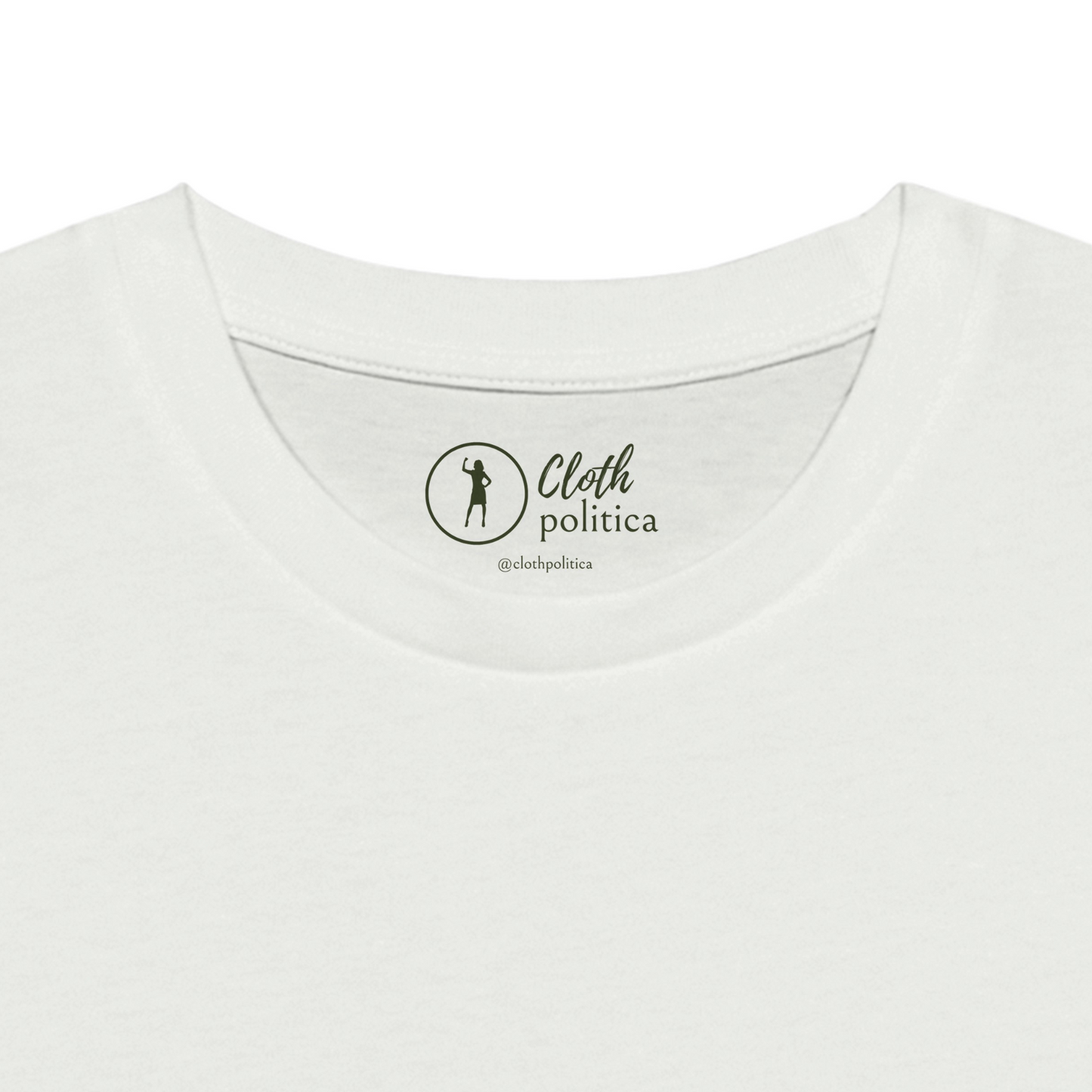 No Kings Organic Cotton Unisex Crewneck T-shirt - Cloth Politica
