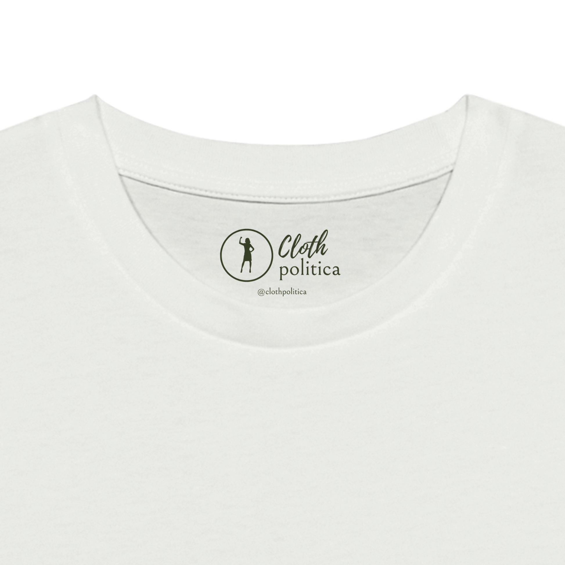 No Kings Organic Cotton Unisex Crewneck T-shirt - Cloth Politica