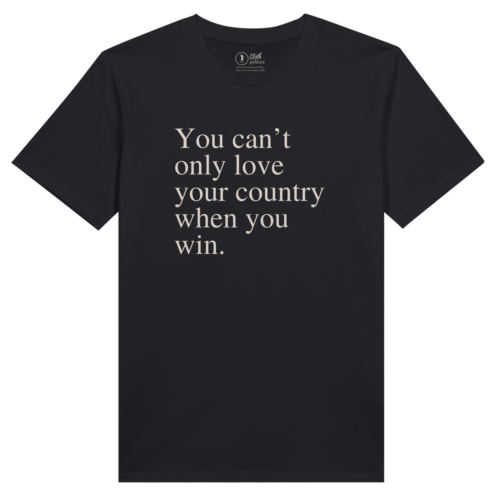 Love Always Organic Cotton Unisex Crewneck T-shirt - Cloth Politica