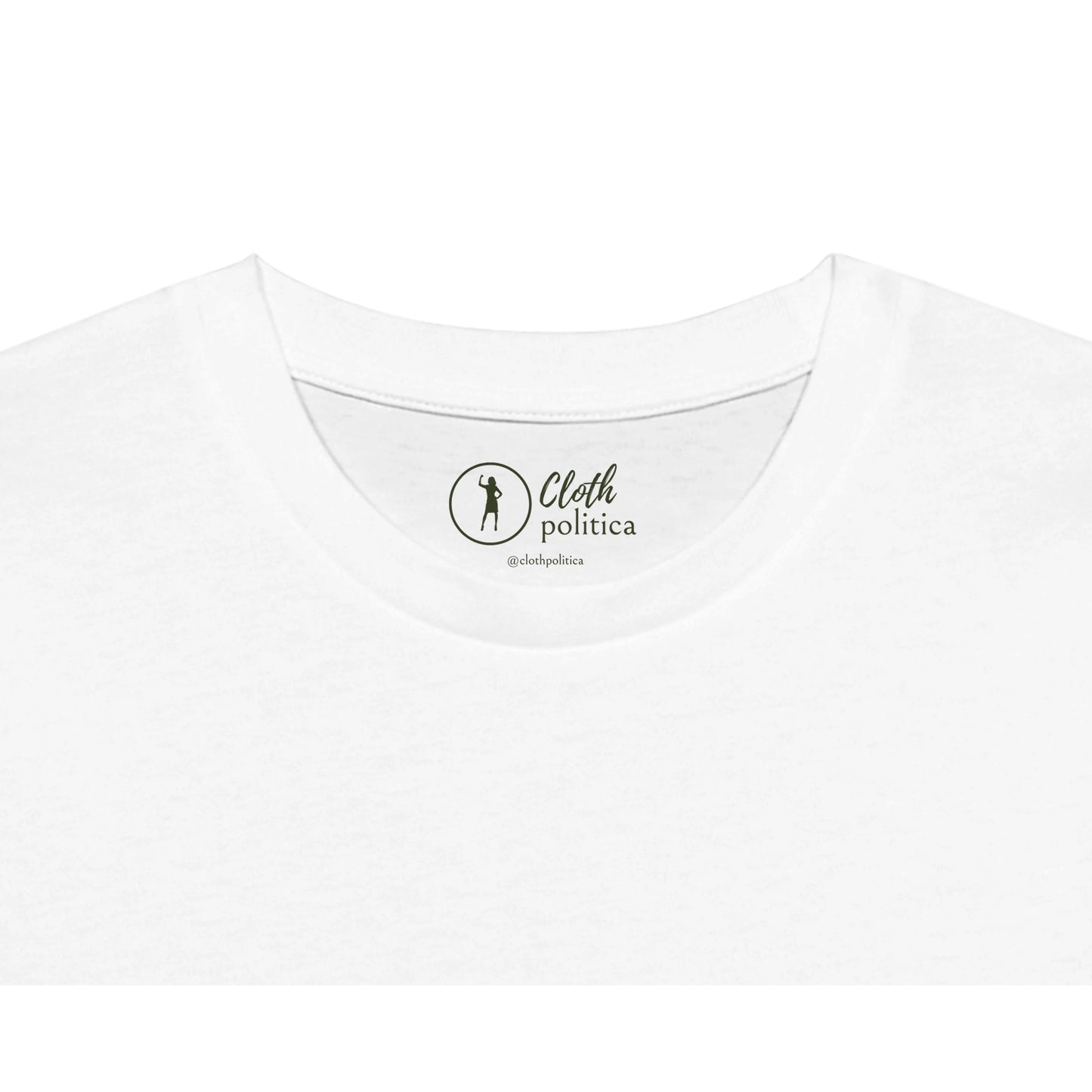 Res Ipsa Loquitur White Organic Cotton T-shirt Cloth Politica