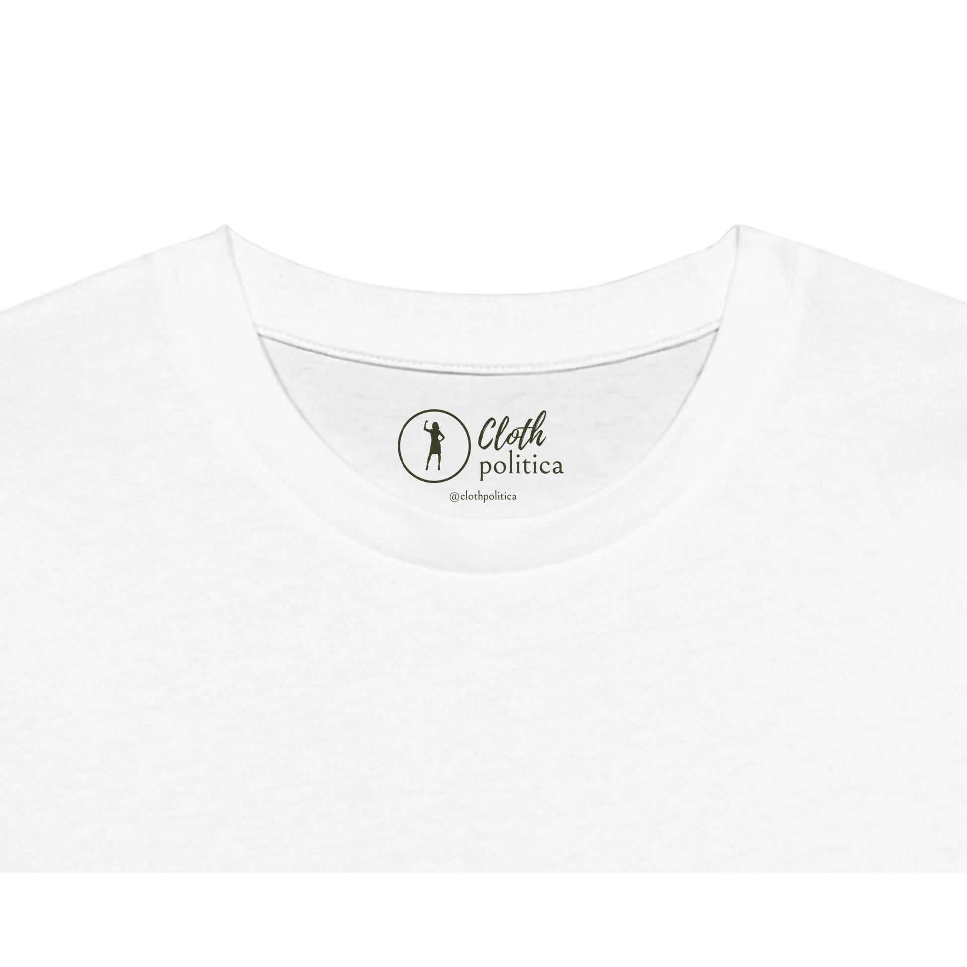 Res Ipsa Loquitur White Organic Cotton T-shirt Cloth Politica